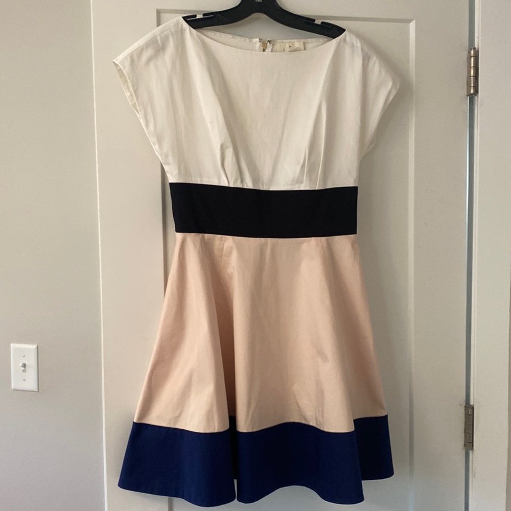 Kate Spade Color Block Dress Size 6